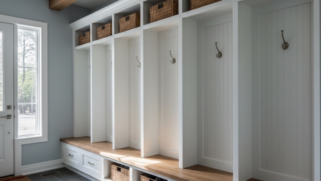 Built-in cabinets