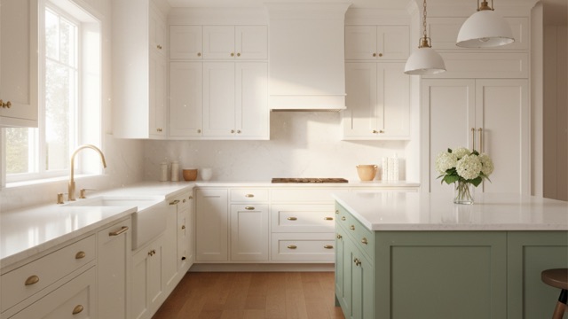 Kitchen cabinets