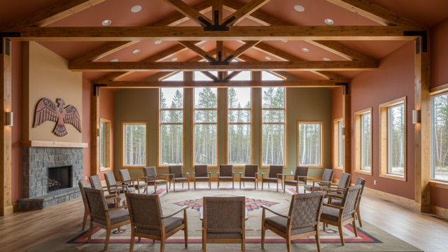 First Nations community buildings
