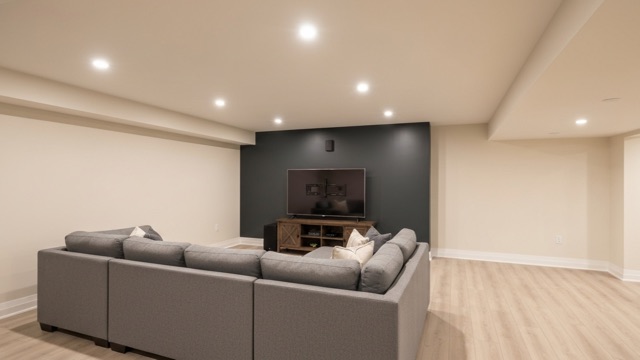 Basements + rec rooms